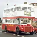 AEC Routemaster No. 528 in Blackpool in April 1994