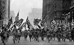 Image 12Boy Scouts take to the streets in New York City, 1917