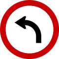 Turn left ahead