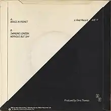 Back sleeve for UK single