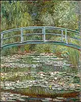 Bridge over a Pond of Water Lilies, Claude Monet, 1899