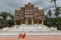 Buddhist Temple at Haw Kham (Royal Palace) complex