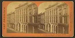 Savings and Loan Society Building, San Francisco, California, 1873-74.