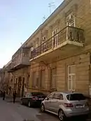 House, where Javad Malik-Yeganov lived. Süleyman Taghizadə Street 68 (built in 1896)