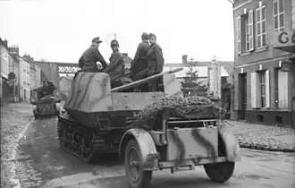 An ammunition trailer was produced for the Marder I
