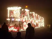 Image 22"Samurai" by Griffens CC, at Burnham on Sea Carnival 2006, part of the West Country Carnival circuit (from Culture of Somerset)