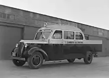 Image 591937 Chevrolet bodied by Anco in Trondheim with an open cargo area integrated with the body. (from Bruck (vehicle))