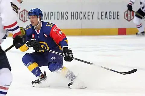 CHL, HC Davos vs. IFK Helsinki, 6th October 2015 26.JPG