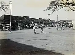 front yard of Pasuruan train station, circa 1934