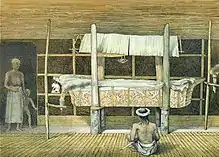 Image 14Canoe-sarcophagus of the Dayak: a burial that recalls the Malagasy tradition that former Ntaolo Vazimba and Vezo buried their dead in canoe-sarcophagi in the sea or in a lake (from History of Madagascar)