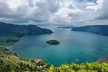 Image 9View of Lake Toba in Sumatra, Indonesia which is the largest volcanic lake in the world (from Volcanogenic lake)