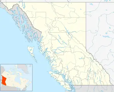 Vernon is located in British Columbia