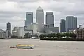 Canary Wharf. August 2011.