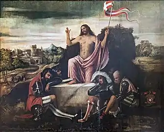 "Resurrection of Christ"  by Giovanni da Asola