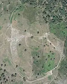 Aerial photo of San Cibrao de Las