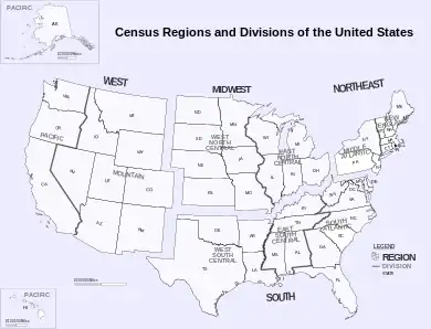 The U.S. Census Bureau's geographic definition of the Mid-Atlantic includes three states, New Jersey, New York, and Pennsylvania
