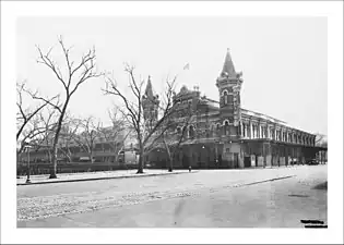 the 9th Street Wing around 1928