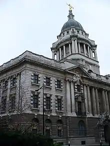 exterior of central criminal court