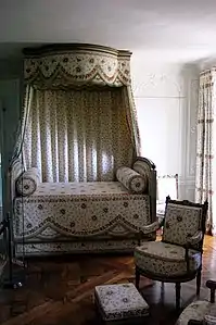 Bed of Marie-Antoinette at the Petit Trianon, Versailles, by Georges Jacob