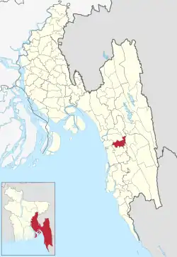 Location of Chandanaish