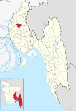 Location of Chandina