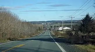 Route 271 in Saint-Benoît-Labre.