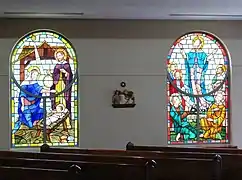 Stained glass windows