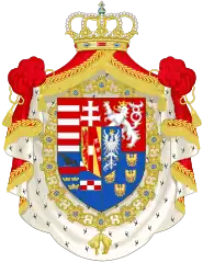 Arms of Austria-Este as borne by Archduke Franz Ferdinand