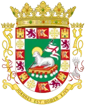 Coat of Arms of Puerto Rico(Aragonese Arms Variant)