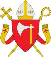 Coat of arms of the Territorial Prelature of Trondheim
