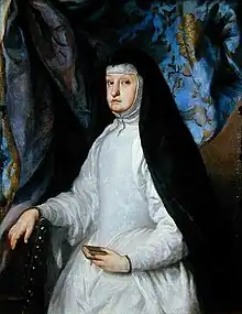 Claudio Coello, La reina madre doña Mariana de Austria, circa 1687