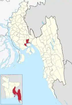 Location of Companiganj