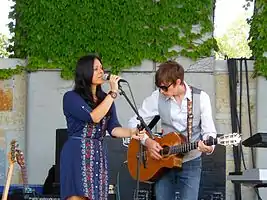 Complicated Animals perform at Frederik Meijer Gardens in Grand Rapids, Michigan.