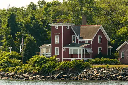 Image 3Wes Anderson's Moonrise Kingdom is set on a fictional New England island and was largely filmed in Rhode Island (from New England)