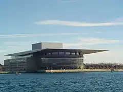 The Copenhagen Opera House in Denmark