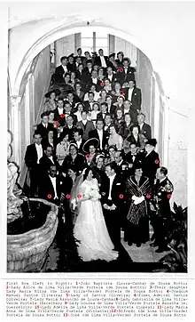 Correio-Mor Palace Family Owners' Daughter's Wedding - 1958