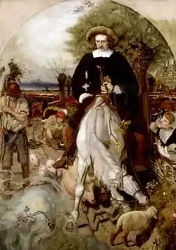 Ford Madox Brown Cromwell on his Farm 1874