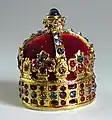 Crown of Augustus II the Strong (1697), armoury, Dresden, made for Augustus' coronation in Wawel Castle in Kraków