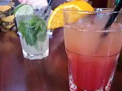 Image 10Orange, mint, and lime (from Cocktail garnish)