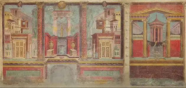 Fresco from the Villa of Publius Fannius Synistor in Boscoreale near Pompeii, 1st&nbsp;ct.&nbsp;BC