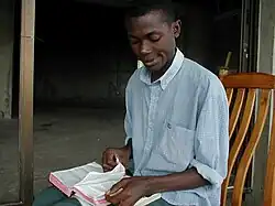 Image 3A Congolese Christian. (from Culture of the Democratic Republic of the Congo)