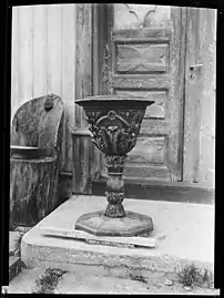 Baptismal font