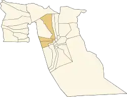 Location of Guemar District in El Oued Province