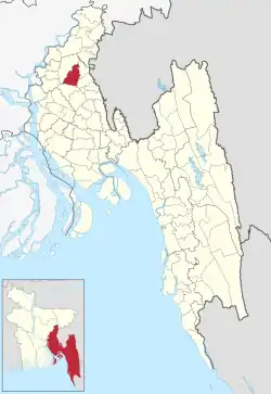 Location of Debidwar