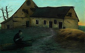 Decay (1897), pastel on cardboard, 57 x 83&nbsp;cm., Kröller-Müller Museum, Otterlo
