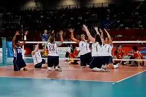 Image 12Variants: Sitting volleyball at the 2012 Paralympics