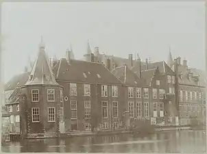 Exterior  seen from the Hofvijver in 1913
