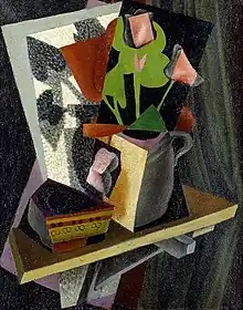 Still Life with Tulips (Naturaleza Muerta con Tulipanes), 1916, oil on canvas, 67.8 × 53.7&nbsp;cm