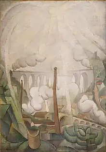 The Sun Breaking through the Mist, 1913, 83.5 × 59&nbsp;cm. Museo Dolores Olmedo