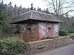 World War II pillbox at Vale House, 120&nbsp;m north east of Glasses Farm